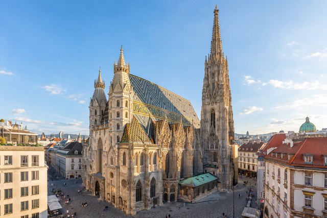 St. Stephen’s Cathedral in Vienna.
