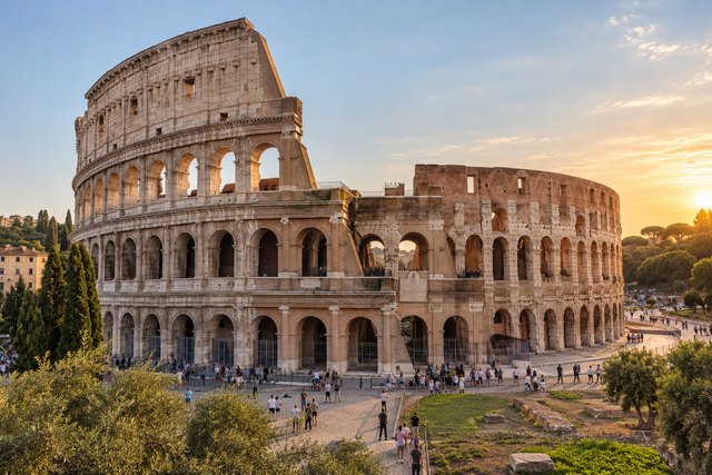 Colosseum in Rome.