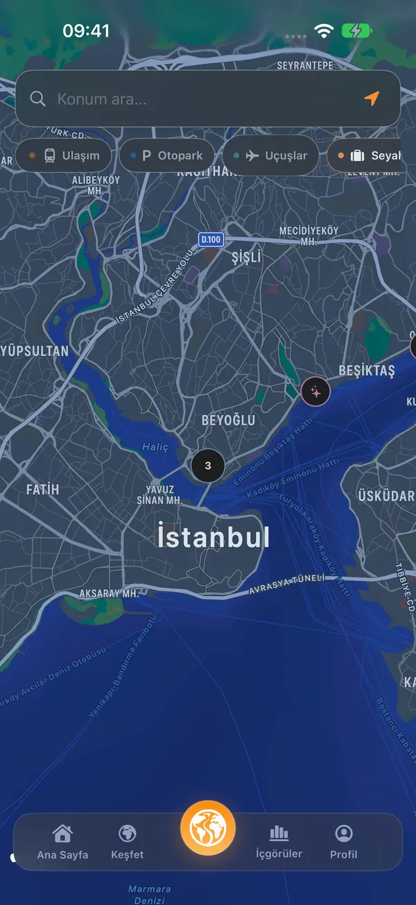 Haritada otoparklar — Senin yerlerin. Senin haritan.