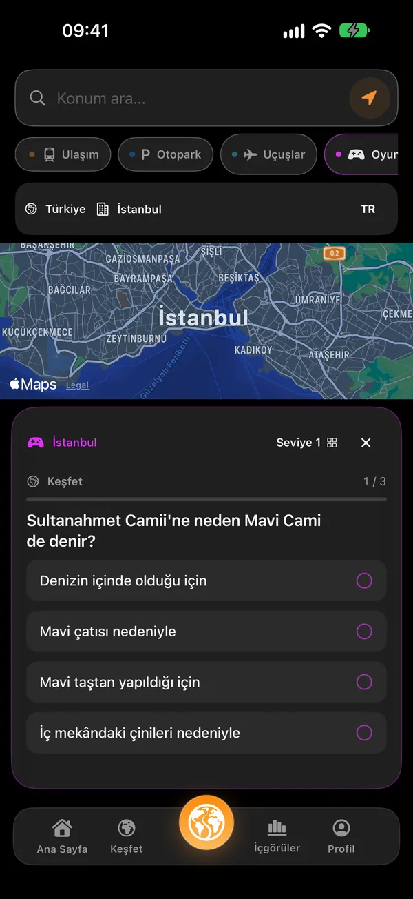 Seyahat oyunları — Biraz merak. Yepyeni keşifler.