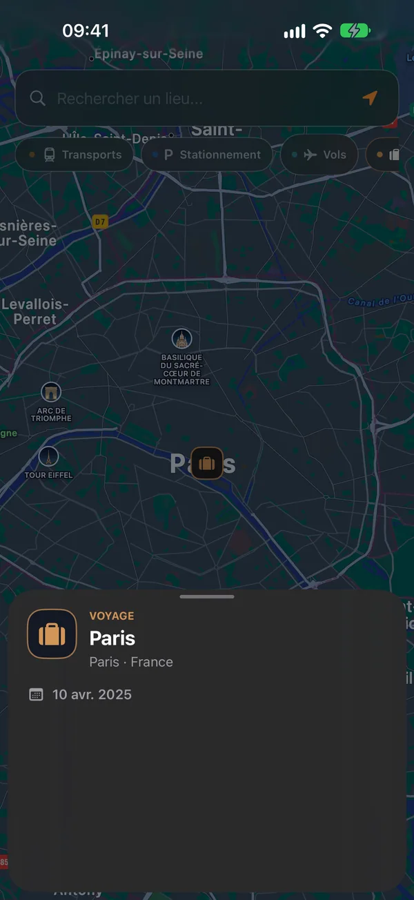 Vos voyages passés — Chaque étape. Un souvenir.