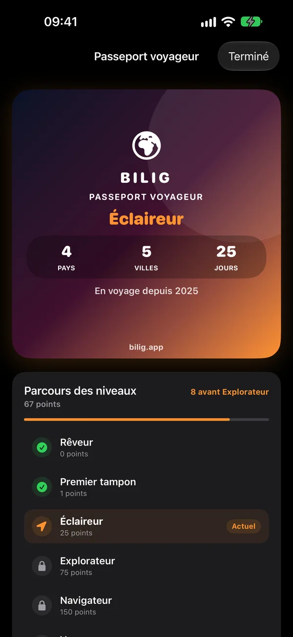 Bilig Passport — Votre monde. Dans Bilig Passport.