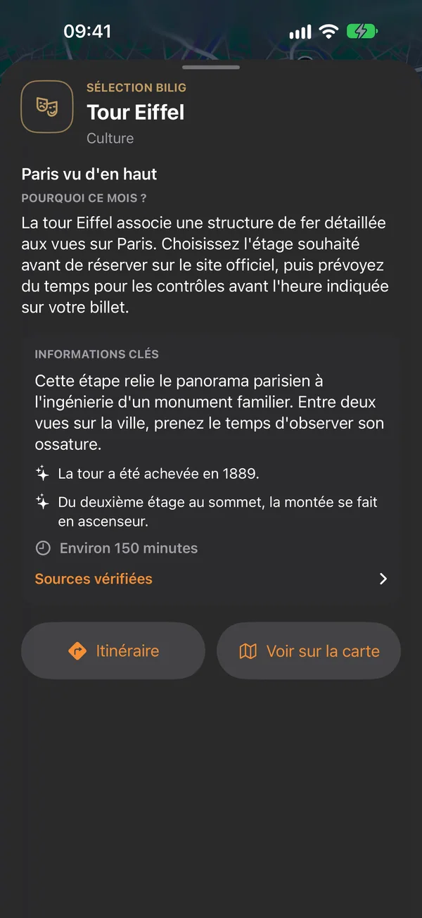 Bilig Picks — Avant de partir. Découvrez chaque étape.