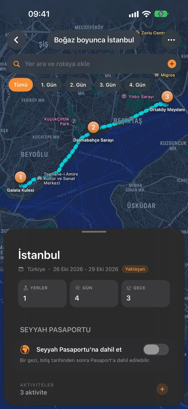 Birlikte planlayın — Arkadaşlarını davet et. Yolculuğu paylaş.